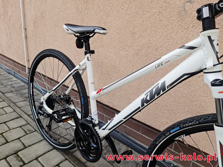 Rower damka damski crossowy KTM koła 28 SHIMANL DEORE aluminium okazja