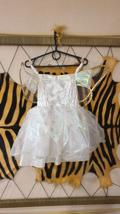 Платье снежинки,платье на утренник,платье ангела