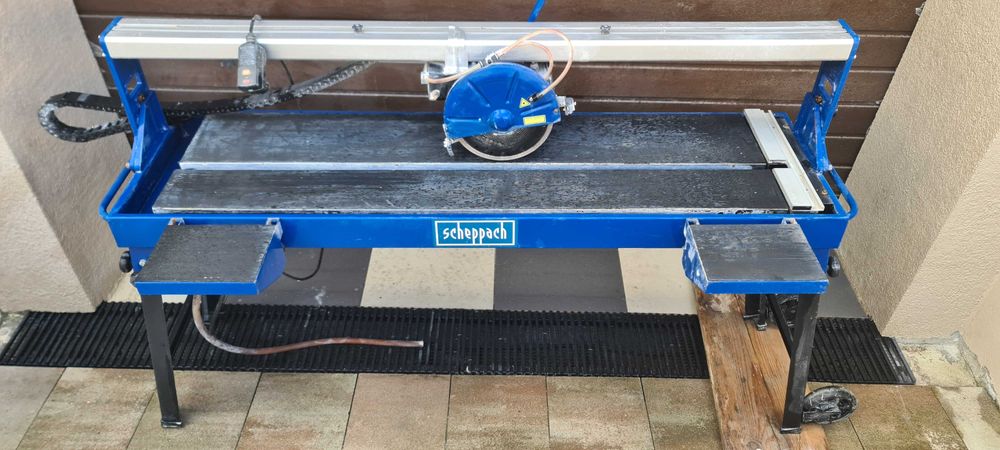 Прокат оренда водяного плиткоріз 1200мм Scheppach FS4700 є кутовий різ