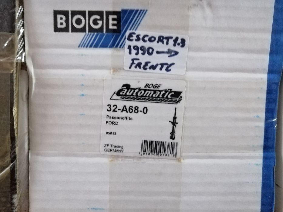 Par de amortecedores frente Ford Escort 1.3 1990-