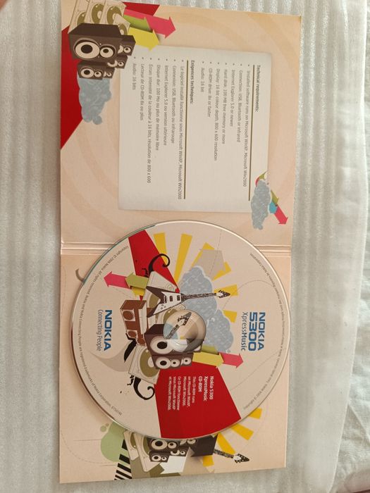 CD de instalação Nokia 5300 XpressMusic