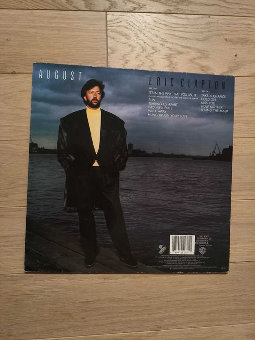 Winyl Eric Clapton - August 1986