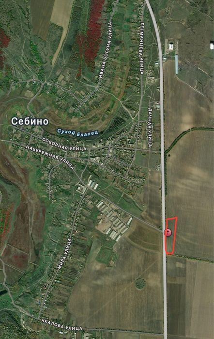 Інвестиційна пропозиція:фасадна ділянка 3,5га під комерційний розвиток