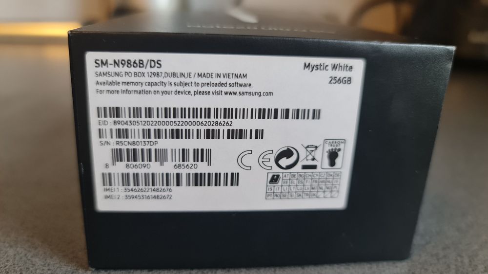 Samsung Galaxy Note 20Ultra  Dual SIM