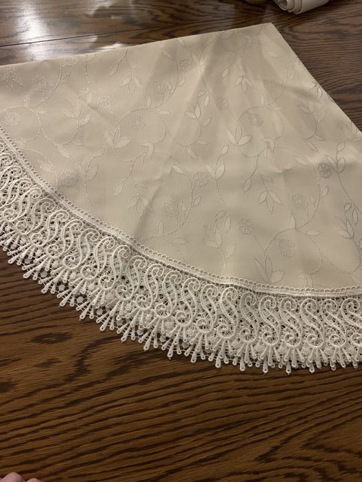 Obrus zakardowy kolo