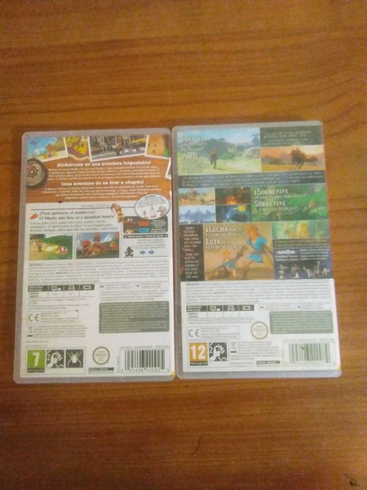 Jogos switch como novos