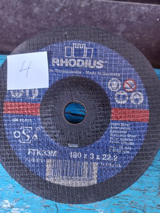 Круги абразивные 230,  180 оригинал RHODIUS