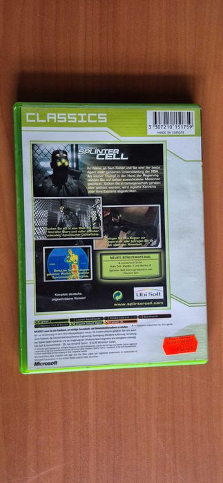 Tom Clancy's Splinter Cell | Xbox Original | Klasyka Stealth