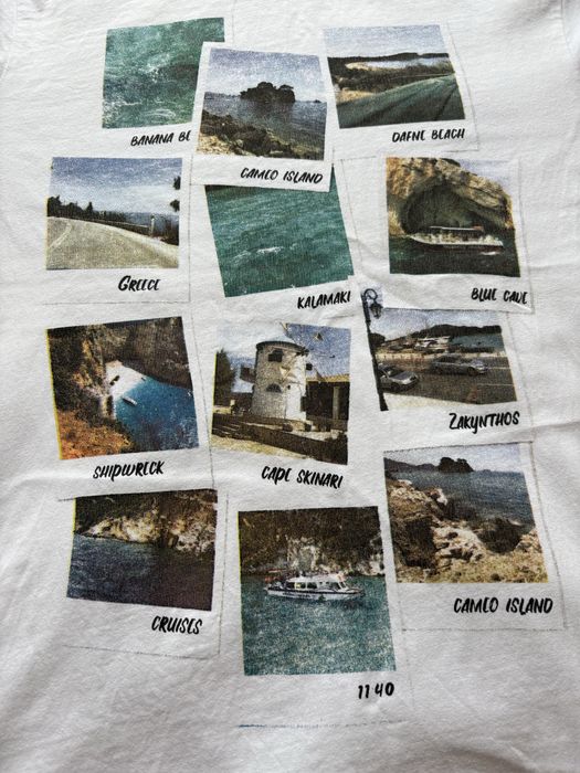 Podkoszulka męska z wakacyjnym nadrukiem Moraj M bawełna