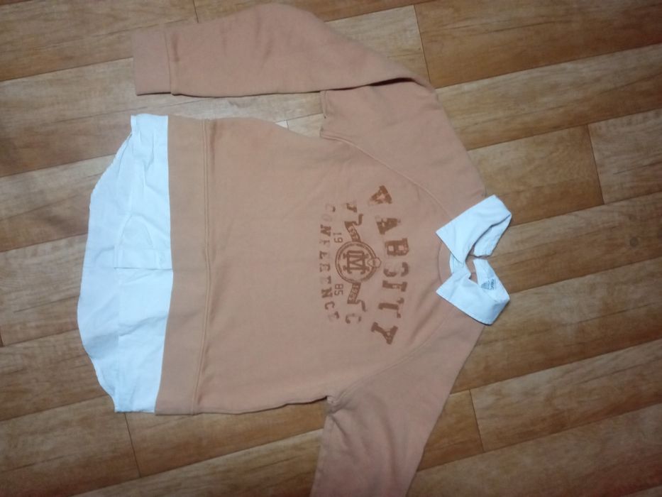 Bluza z "wszytą" koszulą