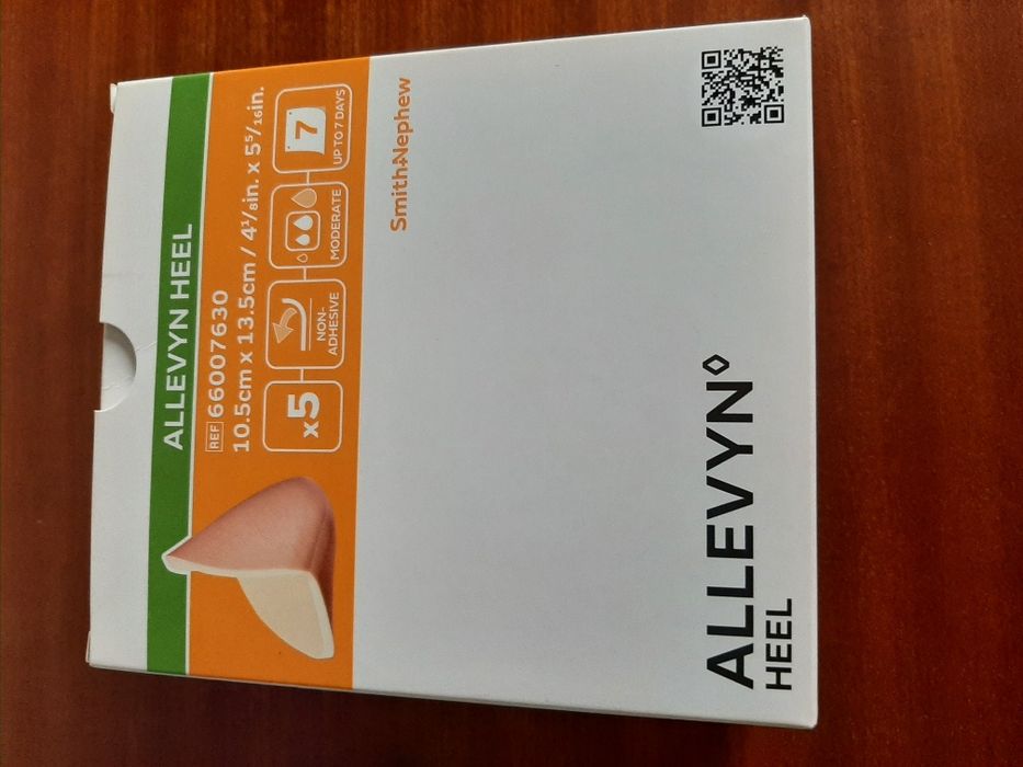 Smith Nephew ALLEVYN Ag Heel 10,5 x 13,5 cm 5szt.