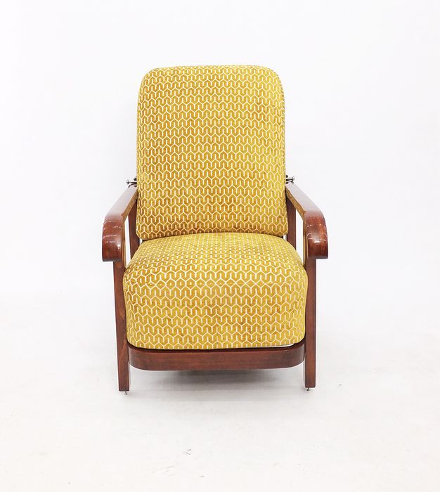 ART DECO, fotele Szymon Mannne, lata 30ste po renowacji.