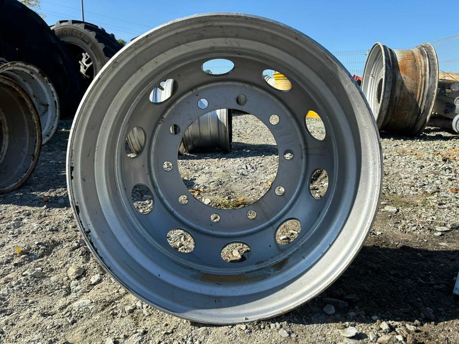 Felga Felgi Ciężarowe Tir Przyczepa Naczepa 22.5" 22.5x9 10 ŚRUB
