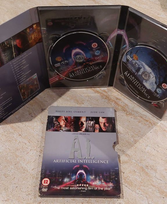 Edição especial - A.I Artificial Intelligence DVD - Spielberg