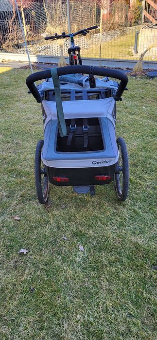 Qeridoo kidgoo 1 przyczepka rowerowa