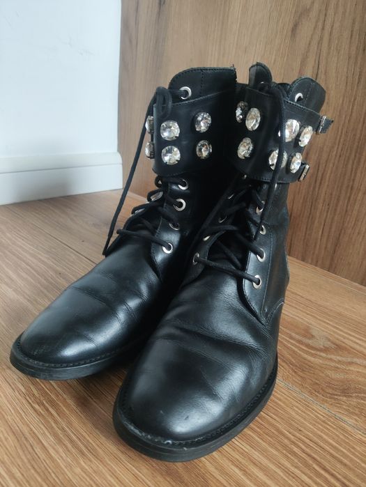 Trzewiki buty zimowe kozaki botki trapery jesienne sztyblety półbuty