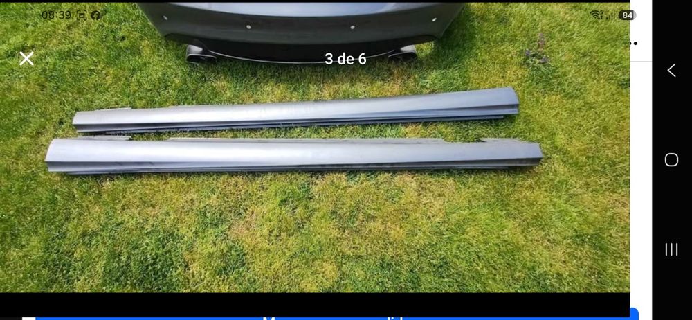 Para-choques  ,ponteiras e embaladeiras mercedes cla200 2017