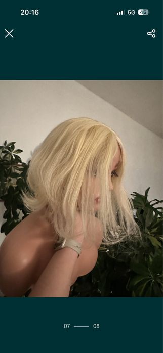 Peruka 100% wlosy naturalne ludzkie