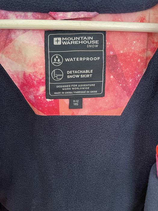 Kurtka zimowa narciarska  Mountain  Warehouse snow  11/12 lat