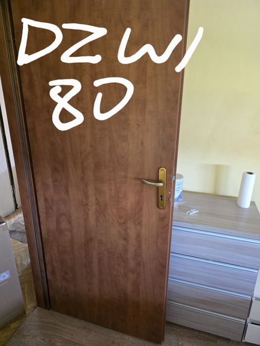 Sprzedam używane dzwi pokojowe