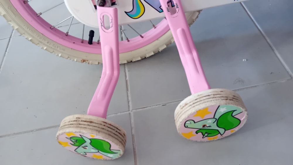Bicicleta Berg unicórnio de menina