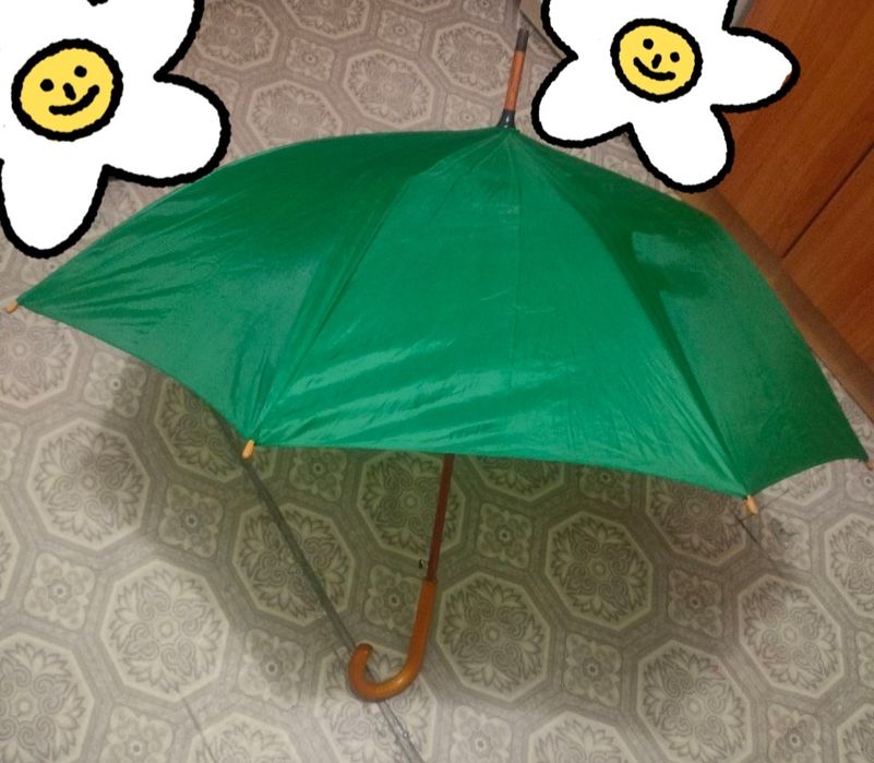 Зонт - трость, б/у