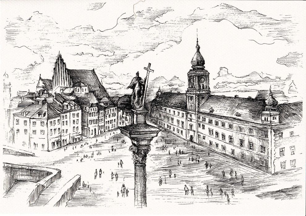 Warszawa w grafice