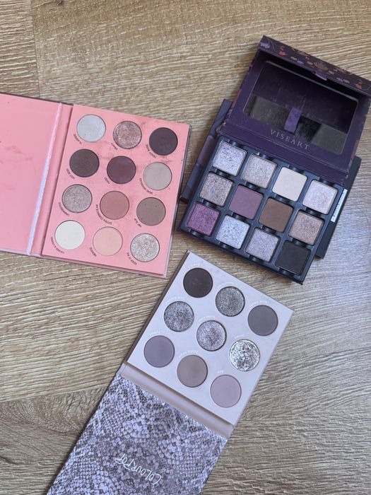 Палетка тіней, тіні tom ford too faced  viseart bobbi ninelle marc jacobs charlotte tilburry gerlain tarte colourpop