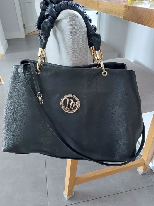 Torebka Roberta Biagi czarna duża