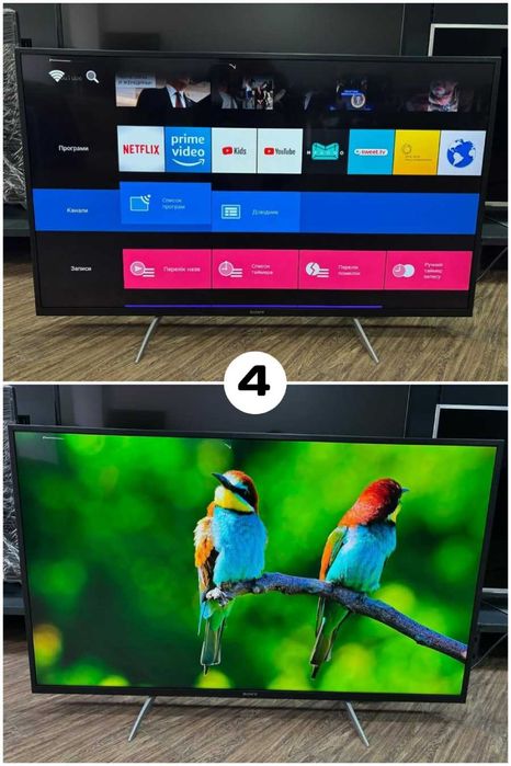 Телевізор SAMSUNG 55" дюйм QLED 4K SmartTV WiFi AirPlay 3D Бу ГАРАНТІЯ