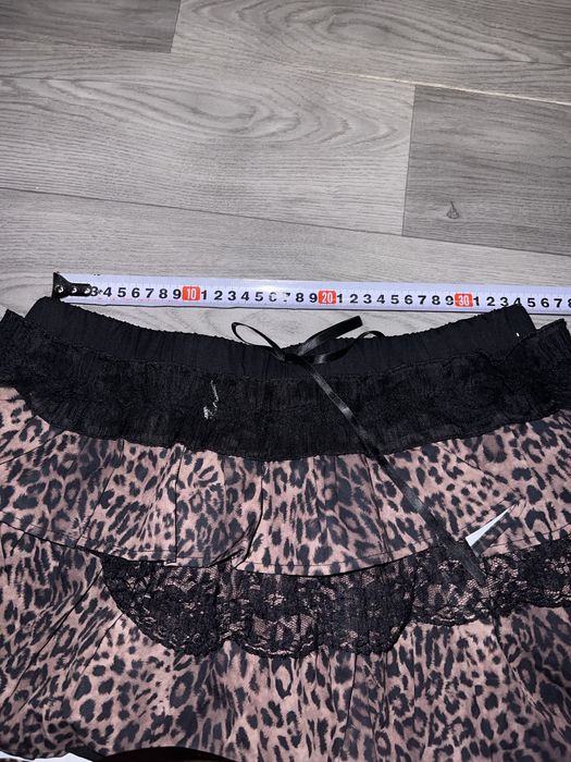 юбка з леопардовим принтом