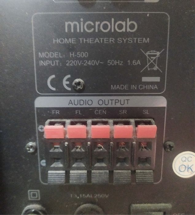 Microlab h 500 5.1 280вт