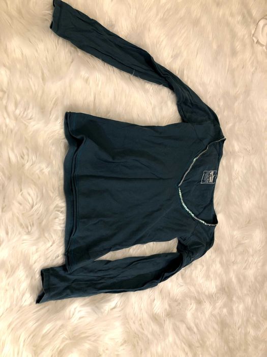 camisola tamanho m azul petroleo