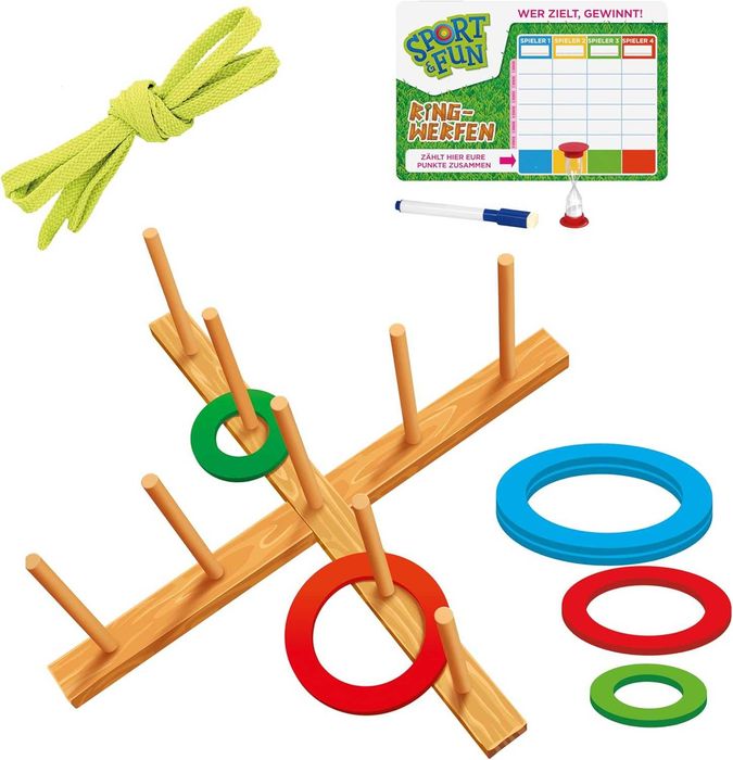 Jogo lançamento argolas