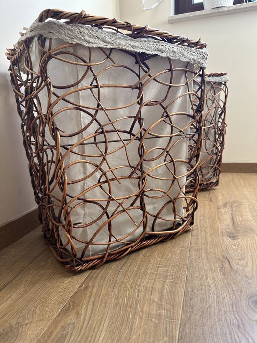 Wiklinowy kosz do przechowywania