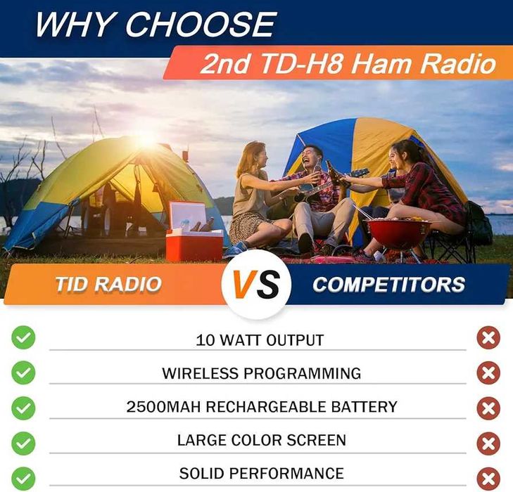 Tidradio TD-H8 10w