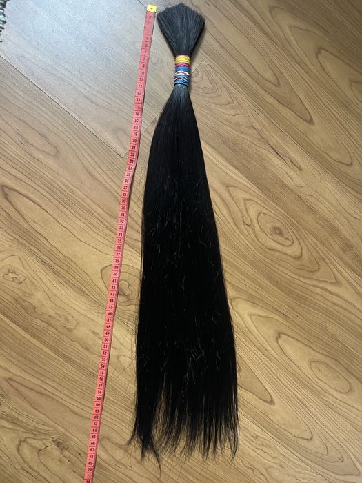 Зріз натуральне волосся  140гр 65см