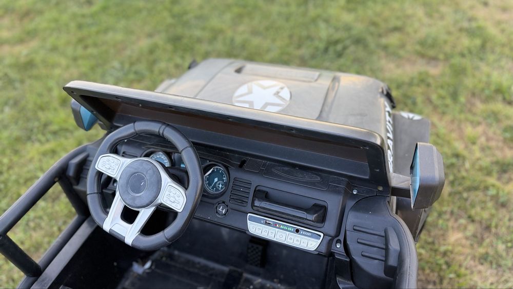 Duże autko na akumulator dla dzieci Jeep gravity 24v