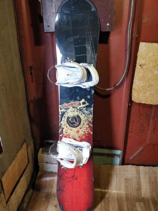 Сноуборд Sapient (160см), кріплення Drake 5ifty, боти Salomon (41)