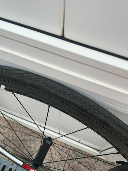 Rodas ciclismo todas em carbono com pneus boion