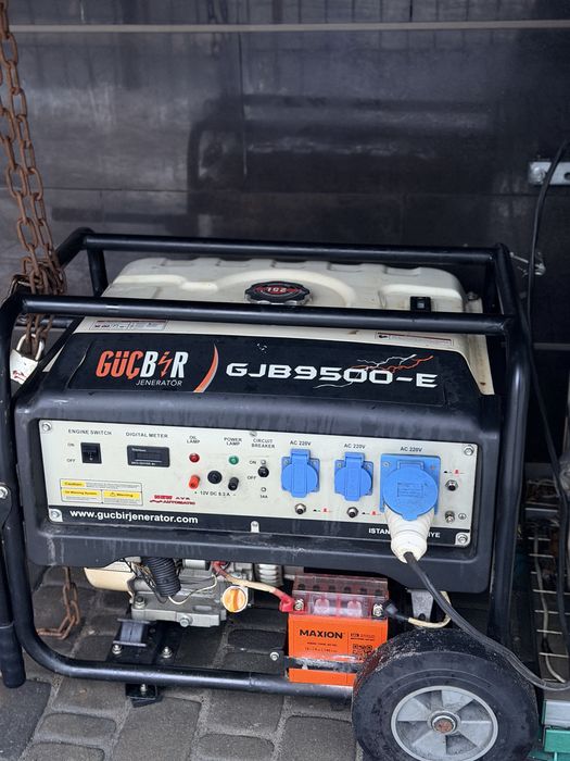 Генератор GUCBIR  GJB 9500 Е  8 кВт