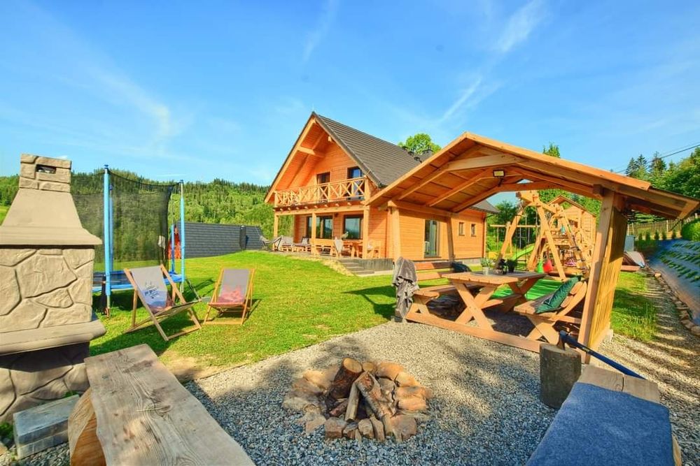 Dom na wyłączność, Wisła, 5 sypialni sauna balia basen
