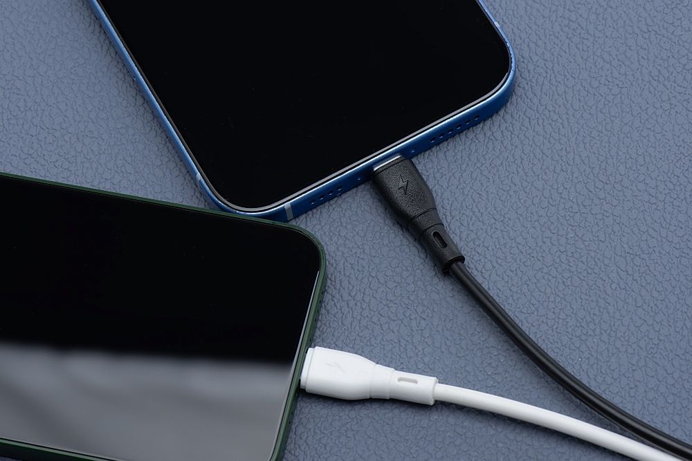 Kabel USB-C do Lightning Blue Star 2,4A 27W ECO 1 m PJ72-18-3 biały