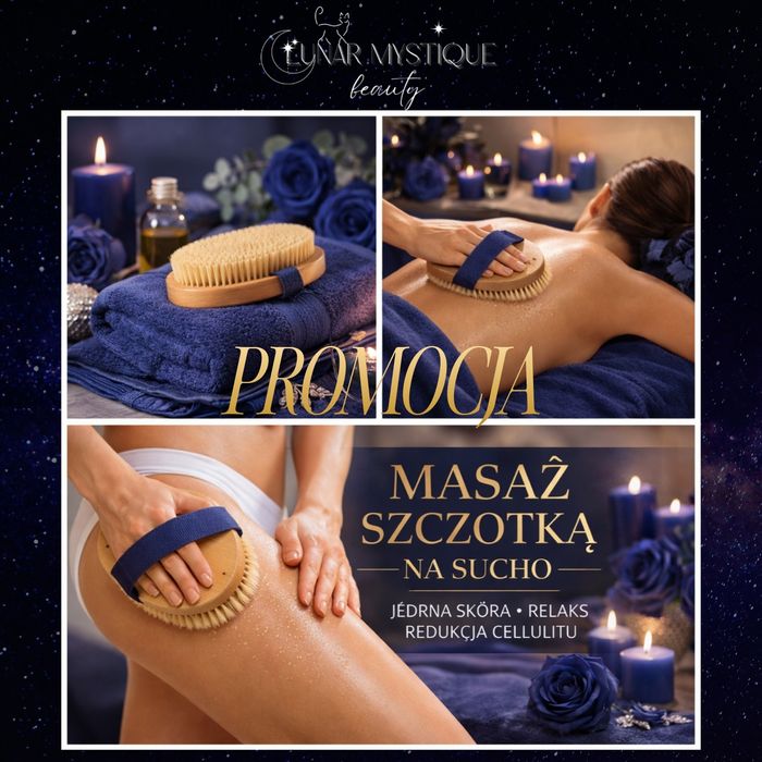 PROMOCJA Masaż szczotką na sucho | Cellulit, jędrna skóra | Warszawa T