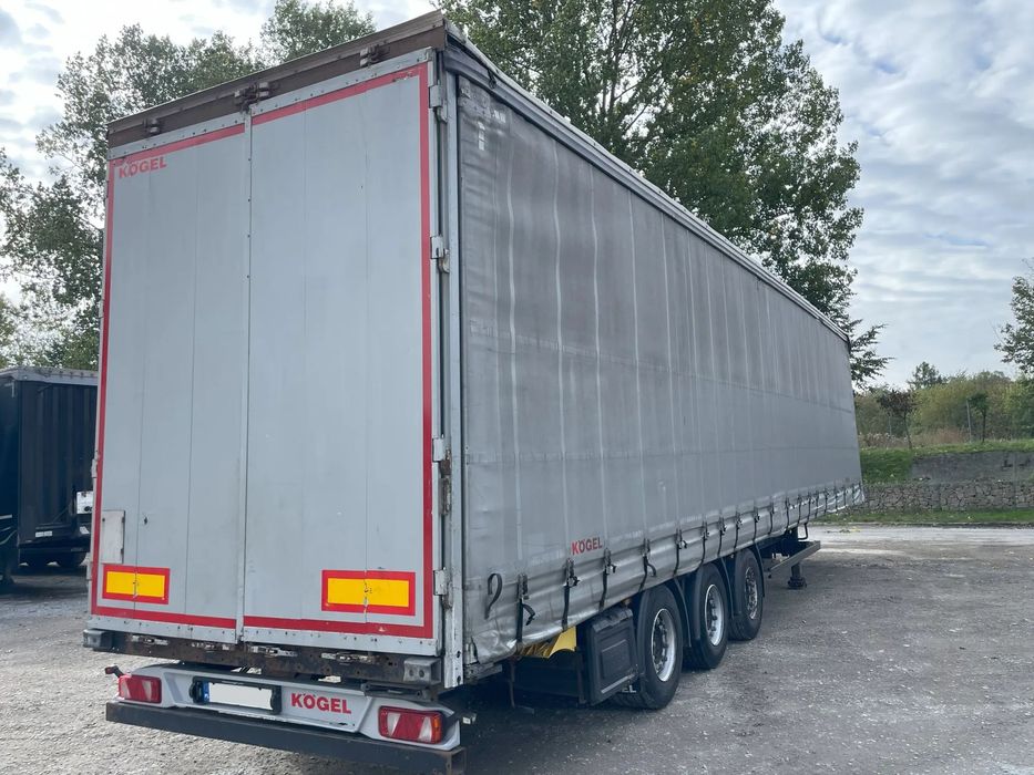 Kögel SN24  Stan dobry, osie SAF, Mega