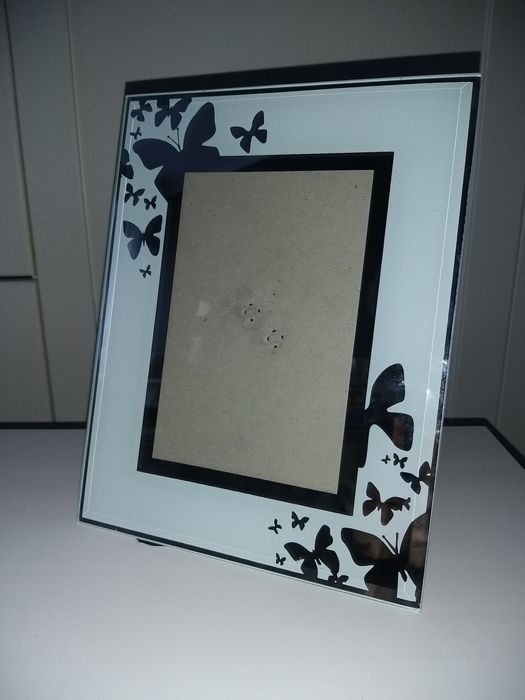 Zestaw 2 szt szklany ramek na zdjęcie 10x15