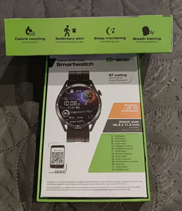 Smartwatch Tracer SM6 Opal.