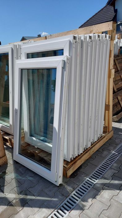 Okna UŻYWANE 110x136 z Niemiec Jednoskrzydłowe i inne - DOWÓZ