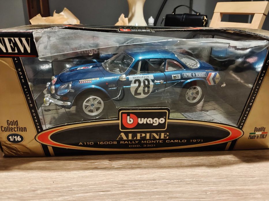 Alpine A110 Monte Carlo 1:18 Bburago Vintage