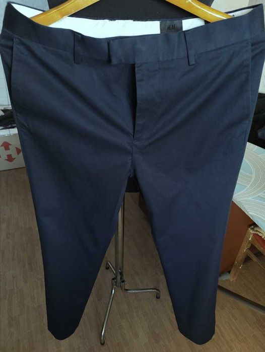 Джинсы (chino H&M Sweden w36 stretch navy.